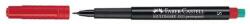 Faber-Castell Alkoholos marker FABER-CASTELL S 0, 4 mm piros (152321)