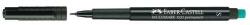 Faber-Castell Alkoholos marker FABER-CASTELL S 0, 4 mm fekete (152399)