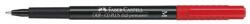 Faber-Castell Alkoholos marker FABER-CASTELL M 1 mm piros (152521) - robbitairodaszer
