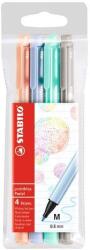 STABILO Filctoll STABILO PointMax PASTEL 4 darabos (488/4-02) - robbitairodaszer