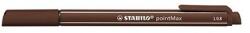 STABILO Filctoll STABILO PointMax 0.8 barna (488/45) - robbitairodaszer