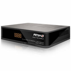 AMIKO MINI HD T2 / C HD KOMPAKT MÉRETŰ DIGITÁLIS T2 földi / kábeles vevő + médiplayer (AMIKOt2c)