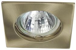 Kanlux 4693 NAVI CTX-DS10-AB MR16 12V Szögletes fix patinált sárgaréz IP 20 beltéri