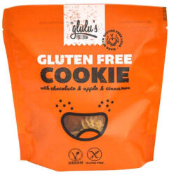 Glulu's FreeFrom freefrom csokoládés almás-fahéjas keksz 100 g - bioszallito