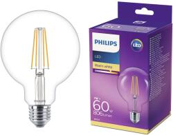 Philips E27 LED 7W 806lm 2700K - meleg fehér - 60W izzó helyett