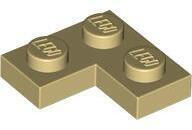 LEGO® Homokszín LEGO Lap 2 x 2 sarok (242005)