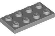 LEGO® Világos kékeszöld LEGO Lap 2 x 4 (4211395)