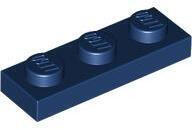 LEGO® Sötétkék LEGO Lap 1 x 3 (4177735)