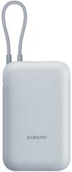 Xiaomi külső akkumulátor, 10 000 mAh, 22, 5 W, MAX teljesítmény, kompakt, többszörös töltés, Li-ion, integrált kábel, pasztellkék (BHR9073GL)