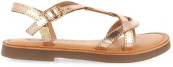 Gioseppo Gioseppo, Bőr szandál állítható pánttal, Arany, 28 EU (806568217-P-PLATINO-28)