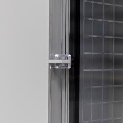 TP Electric Műanyag elosztószekrény átlátszó ajtóval, 300x400x170 mm, IP65, ABS, fém szerelőlappal (3310-520-0100)