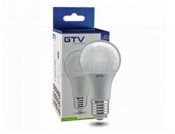 GTV LED izzó E27 9, 3W 820lm 4000K, szürkületérzékelővel, normál izzó forma, opál búra (GTV-LD-A60CZ4-10W)