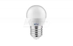 GTV LED izzó E27 6W 470lm 3000K, kisgömb forma, opál búra (GTV-LD-SMGB45C-60)
