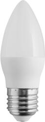 GTV LED izzó E27 6W 470lm 3000K, gyertya forma, opál búra (GTV-LD-SMGC30C-60)