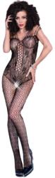 Chilirose Bodies Chilirose - Cr 4233 Bodystocking ágyék Nélküli Fekete S/m (d-239618)