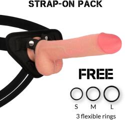 Rock Army Rockarmy Hám + Folyékony Szilikon Prémium Kingcobra Realisztikus 24cm (d-227458)