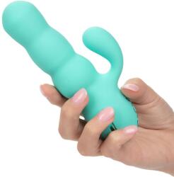 CalExotics - Del Mar Diva Vibrátor Rabbir Aqua Green By California Dreaming (d-239402)