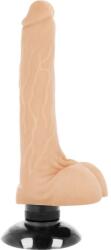 Basecock Realisztikus Vibrátor 2-1 Natúr 18.5cm (d-223027)