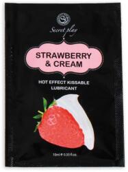 Secret Play Secretplay Egyadagos Síkosító Eper és Tejszín 10ml (d-212631)