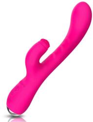 Nalone Idol - Erőteljes Melegítős Vibrátor Forgó Külső Kefével (d-213143)