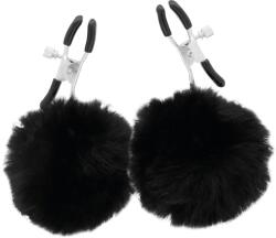 Darkness Sensations Darkness Szőrmés Mellbimbócsipeszek (d-221239)