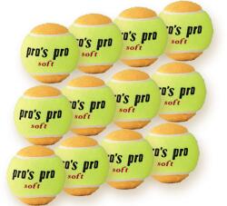 Pro's Pro Mingi de tenis copii Pro's Pro Soft Tennis Ball yellow/orange 12B (P009C)