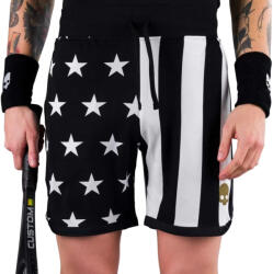 Hydrogen Pantaloni scurți tenis bărbați Hydrogen Star Shorts Man - white/black (T00552-077)