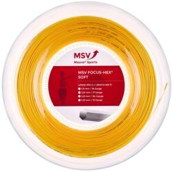 MSV Racordaj tenis MSV Focus Hex Soft (200 m) - yellow (7015)