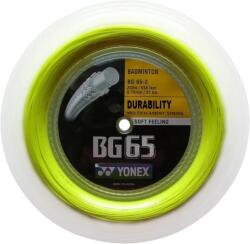 Yonex Racordaj de badminton Yonex BG 65 (200 m) - yellow (BG65-2)
