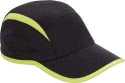 Lacoste Șapcă Lacoste Jockey Cap with Contrast Cutouts - black/yellow (RK1486-00-IZ8)