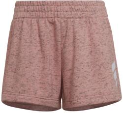 Adidas Pantaloni scurți fete Adidas Girls 3Bar - wonmau/white (HD4384)