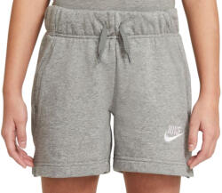 Nike Pantaloni scurți fete Nike Sportswear Club FT 5 - carbon heather/white (DA1405-091)