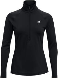 Under Armour Hanorace tenis dame Under Armour Women's ColdGear Authentics 1/4 Zip - black/white (1368699-001)