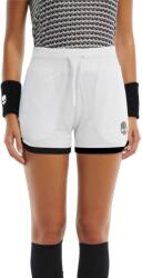 Hydrogen Pantaloni scurți tenis dame Hydrogen Tech Shorts - white/black (TC1000-077)
