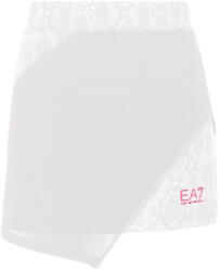 EA7 Fustă tenis dame EA7 Woman Jersey Miniskirt - white python (6RTN51 TJLHZ 2118)