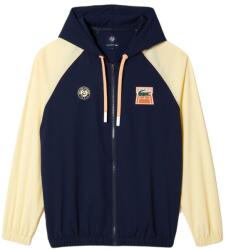 Lacoste Hanorac tenis bărbați Lacoste SPORT Roland Garros Edition Zip Sweatshirt - navy blue/yellow (SH6264-00-WIM)