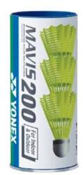 YONEX Fluturași de badminton Yonex Mavis 200 Nylon (3P) - yellow (M-200CP)