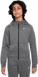 Nike Hanorace băieți Nike Kids Therma-FIT Full-Zip - black/white (FJ6046-010)