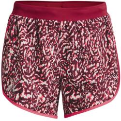 Under Armour Pantaloni scurți tenis dame Under Armour Women's Under Armour Fly By 2.0 Printed Short - black rose/penta pink (1350198-665)