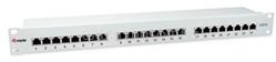 Equip Patch Panel - 326325 (24 port, Cat6, 1U, árnyékolt, szürke) (EQUIP_326325) (EQUIP_326325)