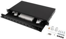 Lanberg FOP1-12SS-LDB patch panel 1U (FOP1-12SS-LDB)