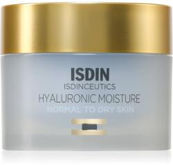 ISDIN Isdinceutics Hyaluronic Moisture Normal To Dry Skin Ceram nappali krém normál és száraz bőrre utántölthető 50 g