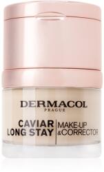 Dermacol Caviar Long Stay Caviar Long Stay Machiaj și Perfecting Corrector culoare 1 Pale 30 ml