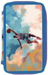 Herlitz Penar neeachipat Herlitz 3 fermoare, dimensiune 20 x 6 x 13 cm, motiv Basket (400198302) Penar