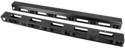 Lanberg AK-1207-B rack tartozék Kábelkezelő panel (AK-1207-B)