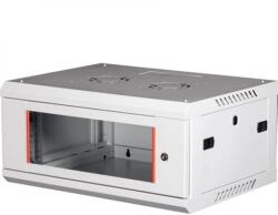 Lande PROlineB lapraszerelt fali rack szekrény LN-WB-09U6060-LG-F (LN-WB-09U6060-LG-F)