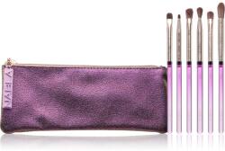 NABLA Cosmetics Amethyst ecsetszett a szem sminkeléséhez tokkal
