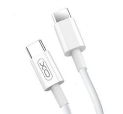 XO adatkábel (Type-C - Type-C, 40W, PD gyorstöltő, 100cm) FEHÉR (NB124) (NB124)