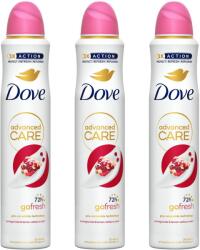 Dove Triopack Go Fresh Gránátalma 200 ml (3x8720181292026)