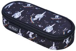 Herlitz Penar tip etui oval Herlitz, dimensiune 21.5 x 9 x 6 cm, motiv Space Skater (50049196) Penar